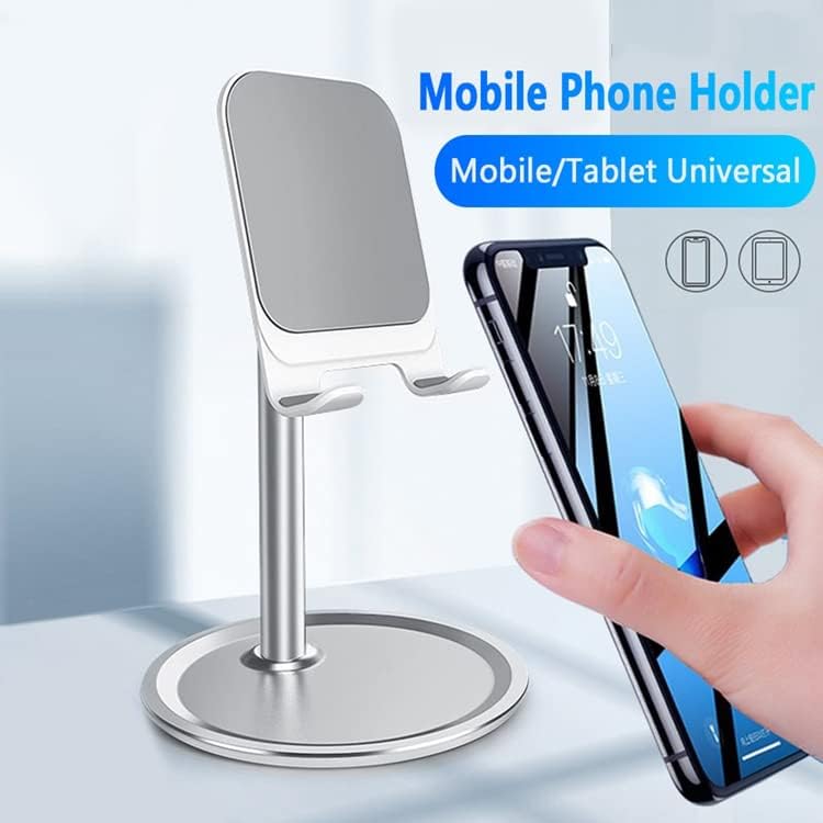 Podesivi stalak za mobitel - sklopivi držač za aluminij za stol, prijenosni telefon telefon, kompatibilan s iPhoneom 13 12