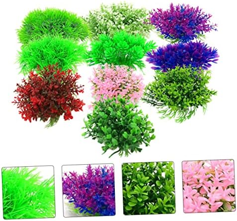 30 kom. za akvarijske spremnike za vodu uređenje okoliša kućnog biljnog krajolika lažni realistični cvijet slučajni umjetni