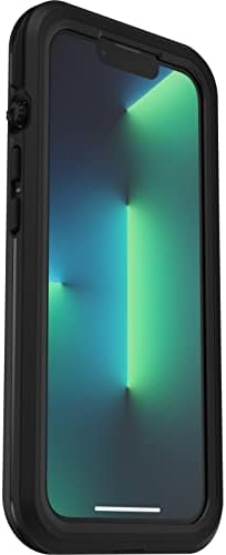 Lifeproof iPhone 13 Pro frē serijska futrola - crna, vodootporna IP68, ugrađeni zaštitnik zaslona, ​​zaštita pokrova, puknuće