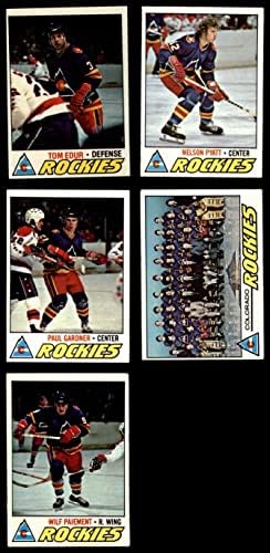 1977-78 Topps Colorado Rockies Team Set Colorado Rockies-Hockey VG/EX+ Rockies-Hockey