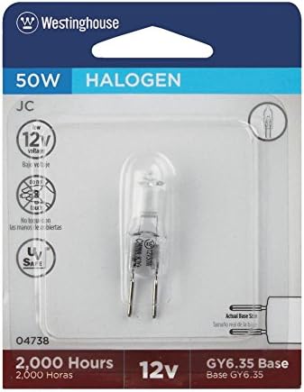Halogena svjetiljka od 50 vata od 50 vata, prozirna