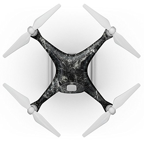 Dizajn Skinz Design Skinz Crni ogrebani mramor naljepnica s cijelim tijelom Kompatibilno s dronom DJI Inspire 2