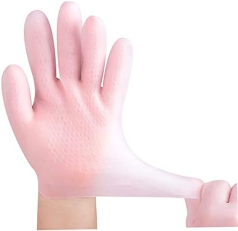 5 parova hranjivih ružičastih rukavica za njegu kože za svakodnevnu upotrebu