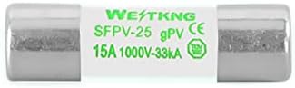 ZLAST PV solarni osigurač 1000V DC 10 * 38 mm 1a 3a 5a 10a 15a 20a 25a 25A 30A Za zaštitu fotonapojskog sustava za zaštitu