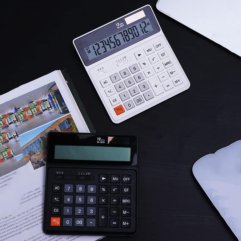 SDFGH kalkulator radnog računala financijsko računovodstvo Office solarni kalkulator 12-znamenkasti kalkulator s dvostrukim
