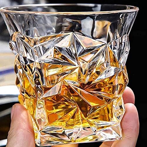 Prekrasan viski decanter naočale viskija set od 2 viski na čašama vintage viski viski za piće naočale staklene poklon set