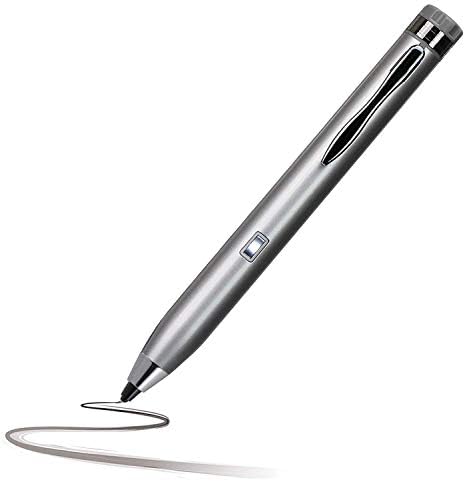 Navitech Silver Mini Fine Point Digital Active Stylus olovka kompatibilna s Lenovo Yoga Chromebook 15 inč