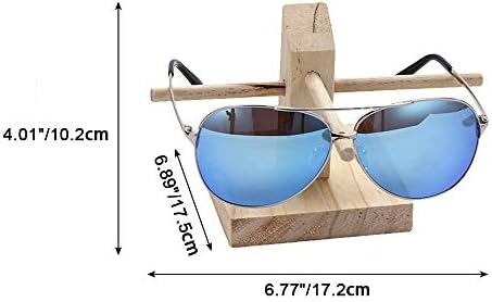 Autek Wood Staklo staklo stalak Stand Sunčana naočala Sunčana naočala 1 sloj drvene naočale izloge