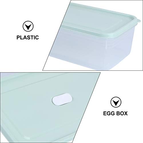 Spremnik za jaja kutija za jaja držači za jaja za hladnjak prozirna plastična posuda za skladištenje voća i povrća hladnjak