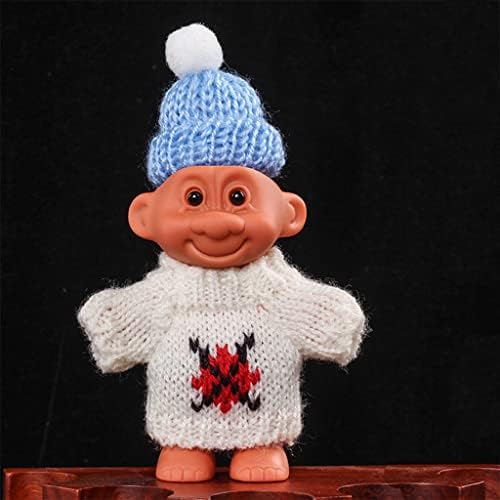 Tonkbeey mini trol za zaštitu od svjetlije od lutke za slučaj slatka crtana svjetlija naslovnica s vunenim kostimom i šeširom