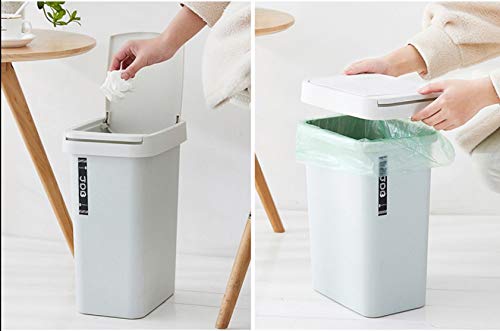 Kante za smeće u zatvorenom prostoru bucket Press Tip obiteljska kupaonica dnevni boravak pravokutna sklopiva kanta za smeće