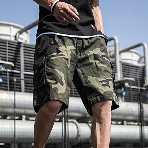 YMOSRH muške kratke hlače ljeto na otvorenom casual kamuflaže kombinezone plus veličine sportske kratke hlače hlače casual