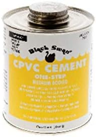 FixTudisSplays® CPVC cement jedan korak - srednje tijelo 1 qt. Svaki 07226-blackswan-1pk-npf