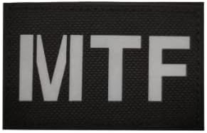MTF SCP Foundation Classic Logo Posebni postupci zadržavanja Infracrveni reflektivni zakrpe za IR krpu zakrpa za patch kuka