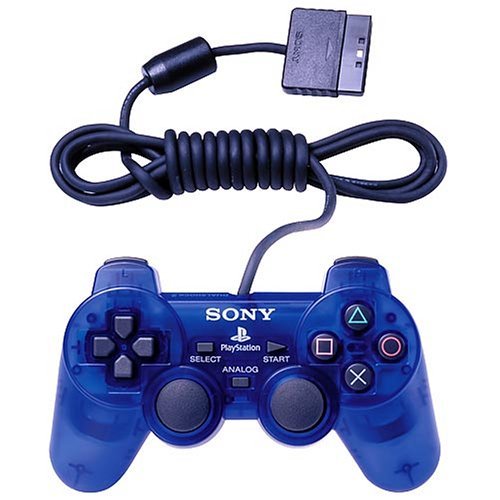 Sony PlayStation 2 Dualshock 2 Analogni Wired Controller SCPH -1001010 - Ocean Blue