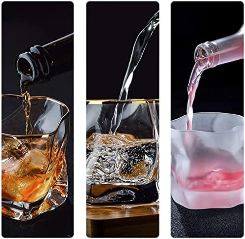 Kućno vino čaše za vodu na čašama staromodni viski čaša Bourbon Stakle/koktel čaša/bar viski čaša Škotska, vino i koktele
