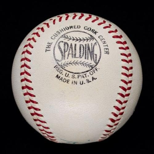 Jedva Herold Muddy Ruel Single potpisao onl bejzbol D. 1963. Senatori Yankees JSA - Autografirani bejzbol