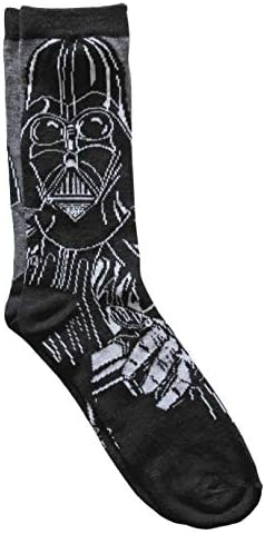 Muške Ležerne čarape za muškarce s Darthom Vaderom / Stormtrooperom, 2 para u paketu, veličina cipela 6-12