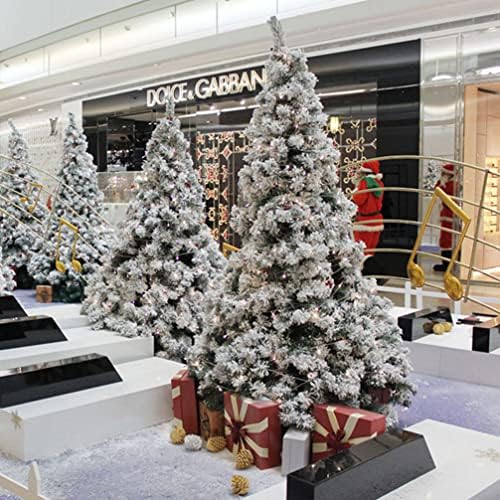 Ipetboom simulacija dekor kuće Xmas Tree ， 1PC Umjetni snijeg božićno drvce snijeg s snijegom božićno drvce veliko božićno