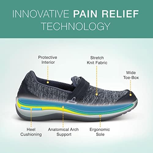 Ortofeet inovativne plantarne fasciitisne cipele za žene - idealno za ublažavanje bolova u peti. Terapeutske cipele za hodanje