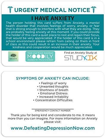 Kartica za pomoć anksioznosti
