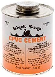 FixTudisSplays® CPVC cement - Teški kadijeli 1 qt. Svaki 07233-blackswan-12pk-npf