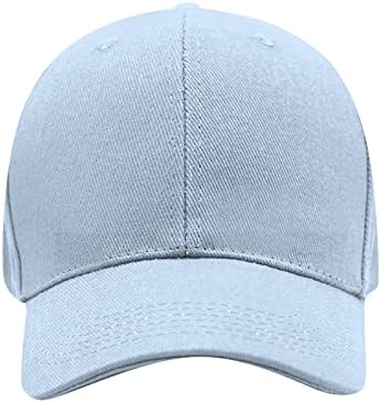 Šeširi za muškarce bejzbolska kapa obična ženska prazna kapa; Non-Stop podesivi nekonstruirani ljetni sportski klasični šešir