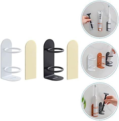 Držač za zaključavanje 2pcs držač električne četkice za zube zidni set za pohranu držač za kupaonicu za električnu četkicu