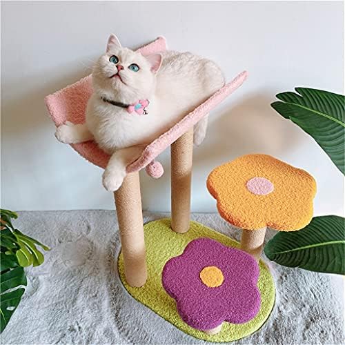 Šareni cvijet Mačka zid za penjanje Sisal Scratch Board Čarobnjak mačke stablo šapa princeza ležaljka Brlog velike mačke
