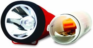 Life Gear Mini LED bljeskalica sa sjajnom ručicom, crvenim tijelom