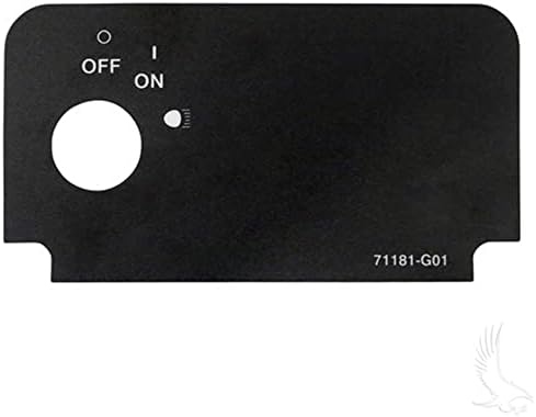 Red Hawk Key-24 Naljepnica kompatibilna s/zamjena za E-Z-GO TXT i medalju 71181G01 Golf kolica