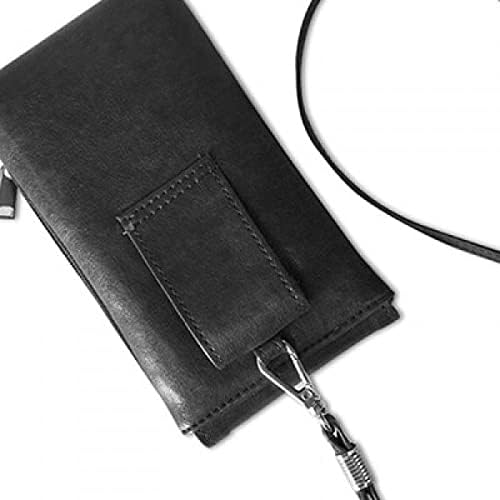 Cloud kišobran kiša kaplje kaplje vremenskom telefonu torbica za novčanik Viseti mobilna vrećica crni džep