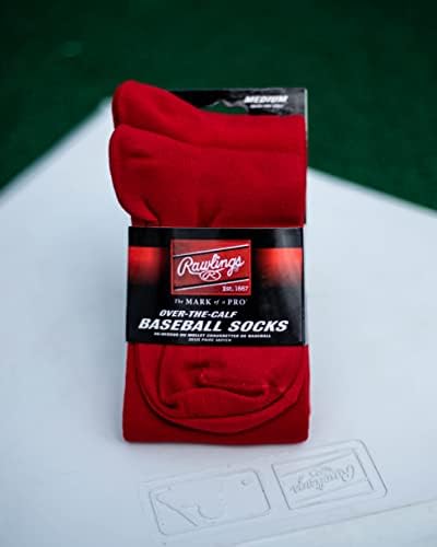 Rawlings Baseball/FastPitch softball čarape | 2 par | Višestruke veličine/boje
