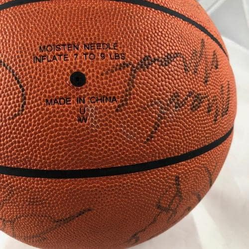 2000-2001. Los Angeles Lakers tim potpisao košarkašku PSA/DNA Kobe Bryant - Košarka s autogramima