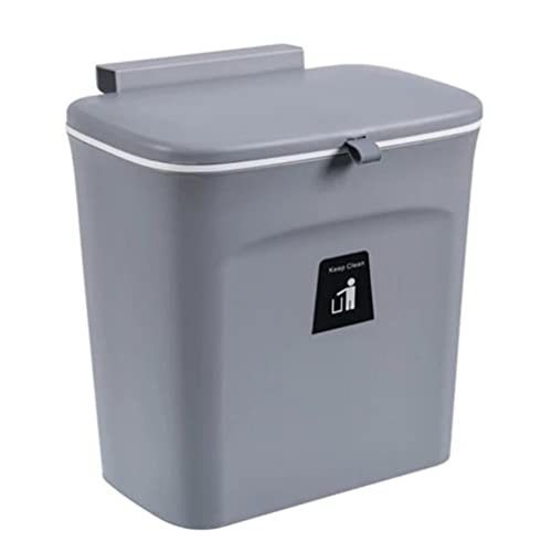 Viseća kuhinjska kanta za smeće s poklopcem vrata ormara mala kanta za smeće ispod sudopera s kliznim poklopcem zidna kućna