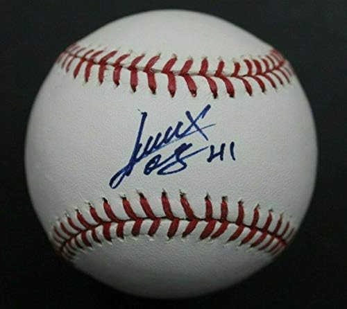 Alexi Ogando 41 Rangers Indijanci Braves Autografirani MLB Selig potpisao bejzbol - Autografirani bejzbol