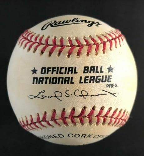Raul Mondesi potpisao je Rawlings National League Baseball VM - Autografirani bejzbols