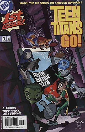 Teen Titans naprijed! 1 OE; Stripovi oe