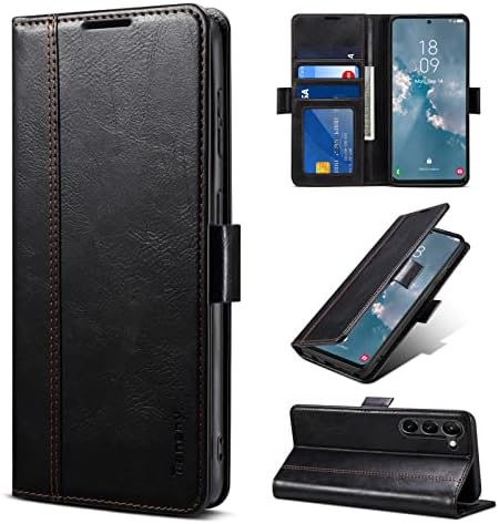 Flip-case HAII za Galaxy S23 5G 2023, kožna torbica-novčanik s zaokretnih krila, utor za kreditne kartice s mogućnošću zaključavanja