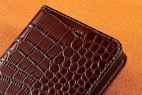 Magnetna futrola s krokodilskim uzorkom za futrolu od 14 do 2022, kožna torbica s držačem za kartice