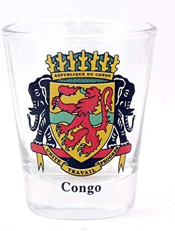 Čaša s grbom Republike Kongo
