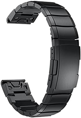 ONECM Metal Watchband remen za Garmin Fenix ​​7 7s 7x 5x 5 6x 6Pro 3hr EasyFit Brzi izdanje od nehrđajućeg čelika Fenix7