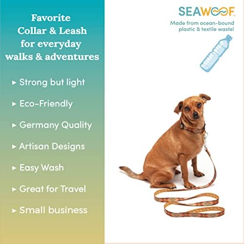Ovratnici za pse od morskih pasa za male pse - napravljene od reciklirane plastike, ekološki prihvatljive zalihe štenaca