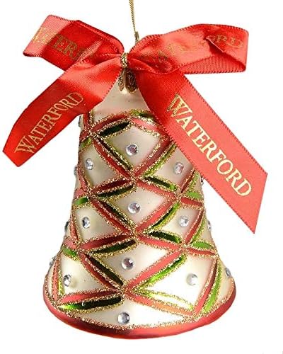 Waterford Holiday Heirlooms Avon Killeen Bell Glass Božićni ukras