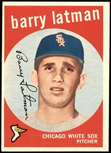 1959. Topps 477 Barry Latman Chicago White Sox NM White Sox