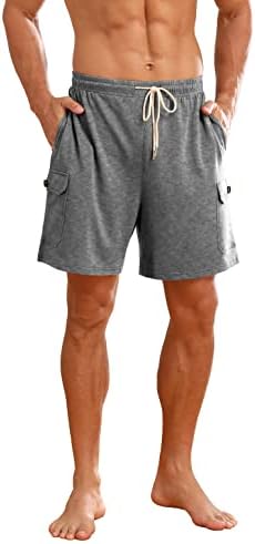 Nitagut muške kratke hlače povremene modne elastične elastične plaže Ljetna plaža Kratka klasična trening s džepovima