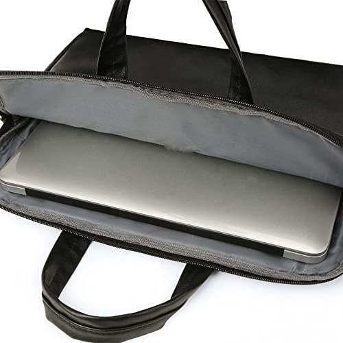Miaohy aktovka kože muške torbice Laptop Torba Black Documents Portfolio Bag Dizajner
