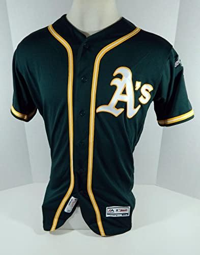2019 Oakland Athletics prazna igra izdana Green Jersey 150 Patch 42 DP07908 - Igra korištena MLB dresova