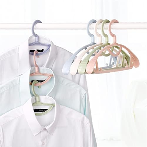 IRDFWH 10pcs/postavite zgušnjavanje širokih ramena plastična vješalica za odjeću za odjeću za odlaganje kaputa protiv klizača,