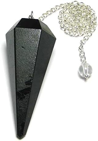 Skupna količina crna turmalina dragulja Petlum Zacjeljivanje Dowsing Energy uravnoteženje klatna feng feng shui stil dragulja